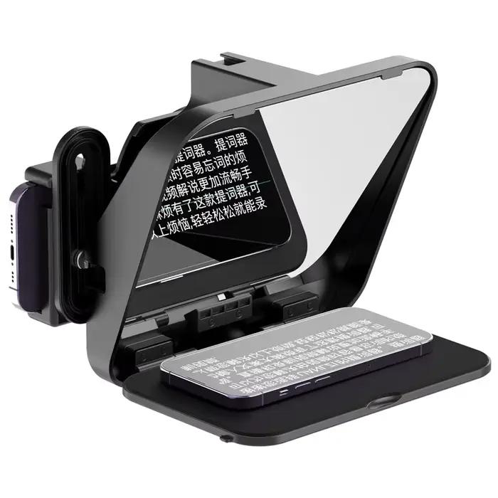 Ulanzi RT02 Mini téléprompteur Portable pour tablette Smartphone/appareil photo DSLR enregistrement