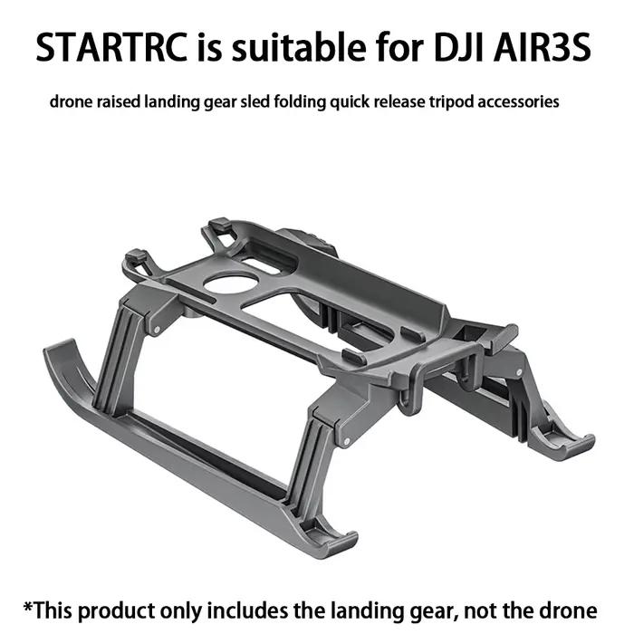 STARTRC pour DJI AIR 3S drone train d'atterrissage rehaussement et accessoires de trépied de protect