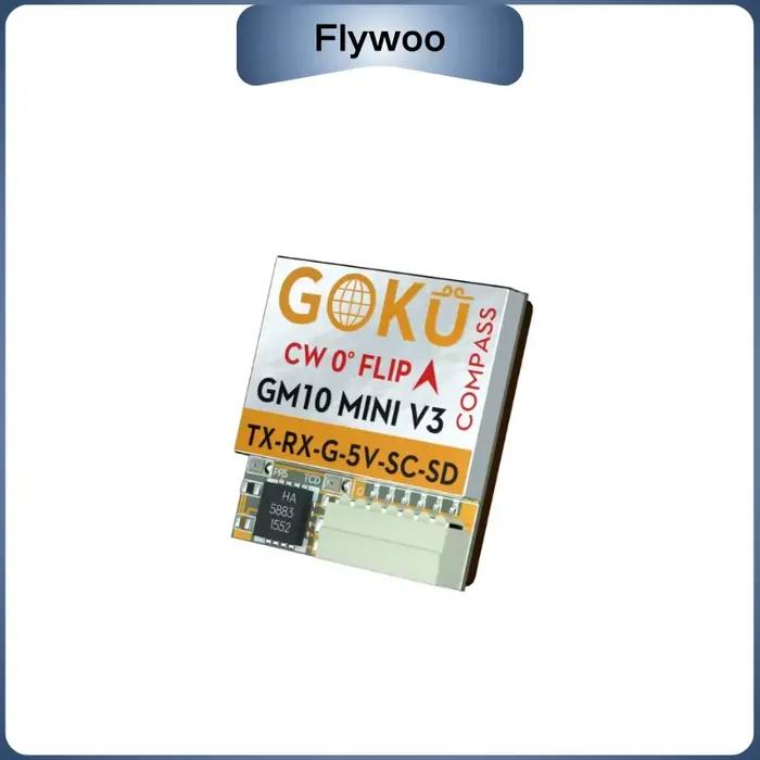 Flywoo GOKU GM10 Mini V3 GPS avec boussole, pour pièces de bricolage de drone FPV, module de navigat