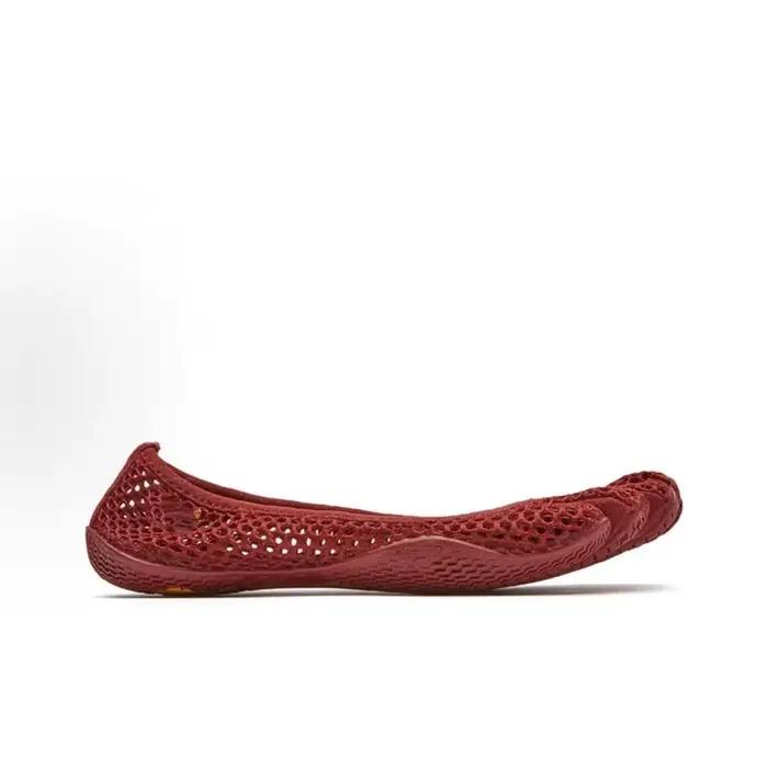 Chaussures à cinq doigts noires et rouges pour femmes, chaussures de sport à semelle souple, antidér