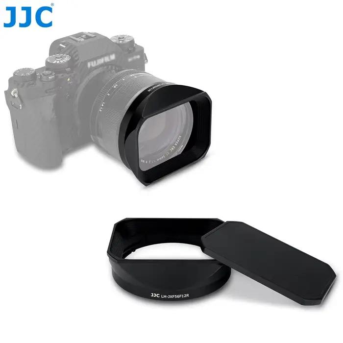 JJC – pare-soleil carré en métal, 56mm F1.2, Compatible avec Fujifilm XF 56mm f/1.2 R WR, pour Fujif