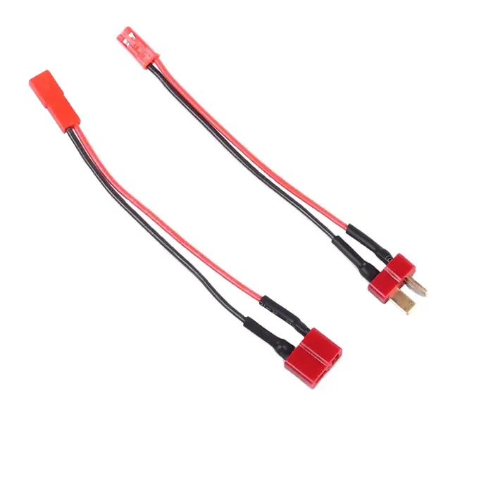 Câble adaptateur de batterie RC 10cm XT60 XT30 t-plug vers connecteur JST mâle/femelle, fil en Silic