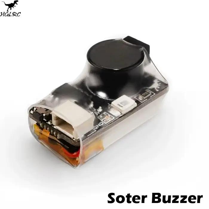 HGLRC Soter Buzzer Drone alarme modèle perdu Beeper Finder 5V lumière LED 22x12x12mm pour RC FPV Fre