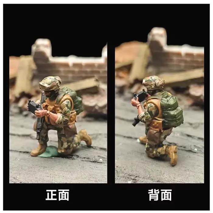 Nouveau modèle militaire de drone 1/72 pour équipe de soldats, à assembler soi-même, pour scènes de