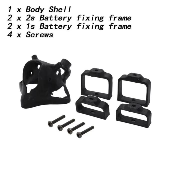 YSIDO attaquant poulet FPV Drone cadre KIT transformer Mobula6 Mobula7 modifier 1S/2S pour RC FPV pe