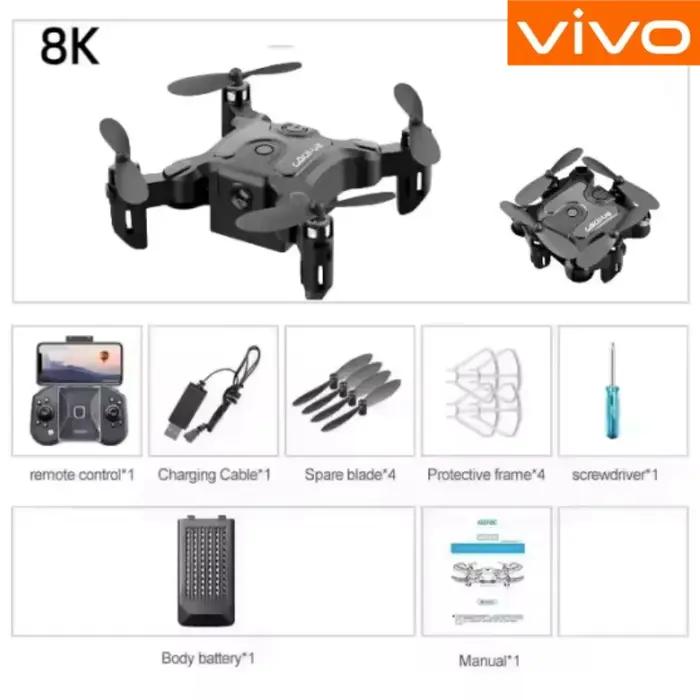 Xiaomi V2 nouveau Mini Drone professionnel 8k HD caméra WIFI FPV pression d'air maintien d'altitude