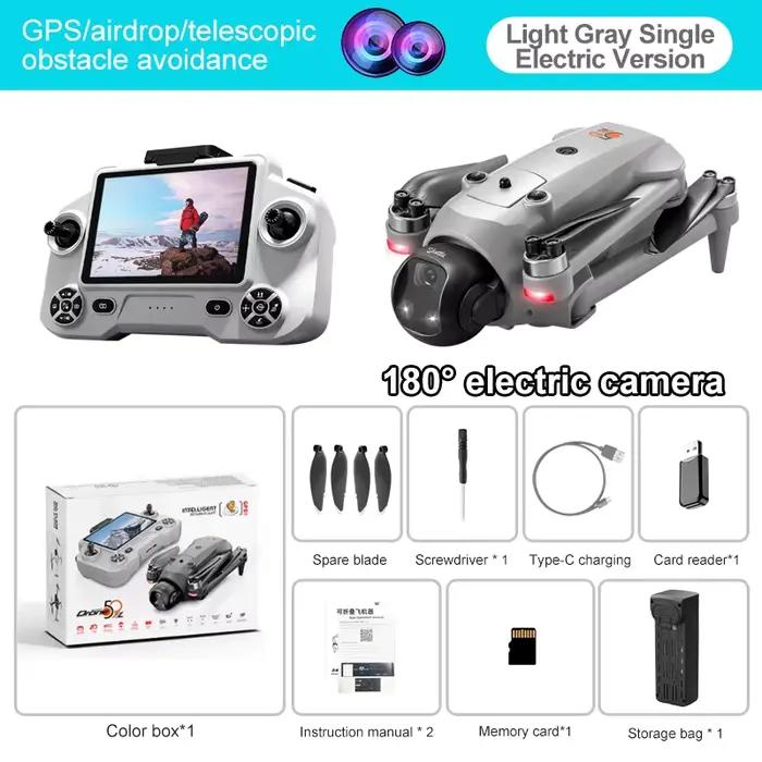 2026 YL059 GPS Drone cardan 8k HD caméra 5G WIFI grand écran à distance 22min vol professionnel plia