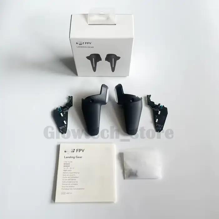 Pièces de rechange d'origine pour drone DJI FPV, train d'atterrissage gauche/droit avec carte d'ante