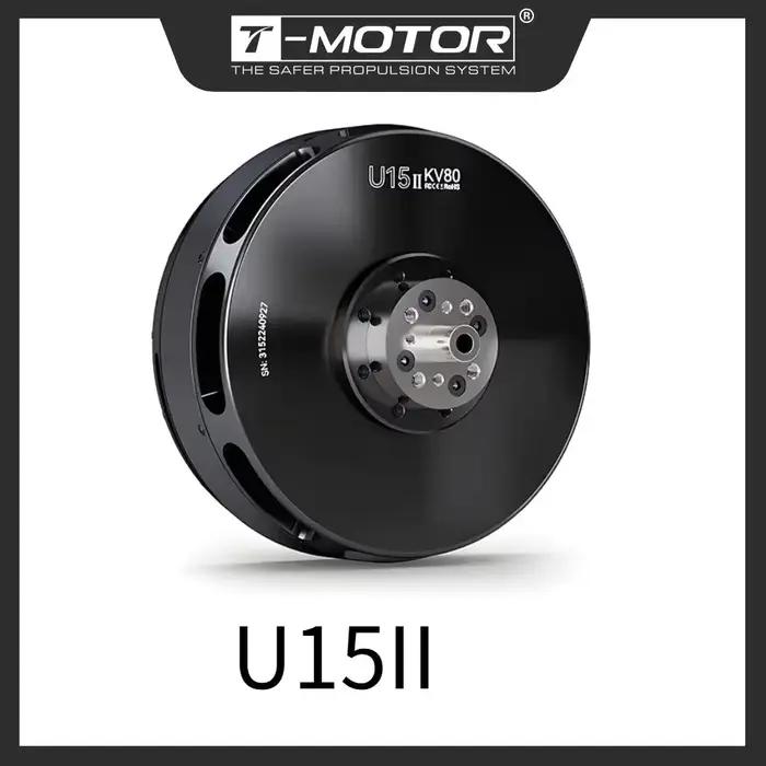 Moteur UAV T-MOTOR U15II KV80 KV100 avec une poussée maximale de 36 kg pour drones à charge lourde,
