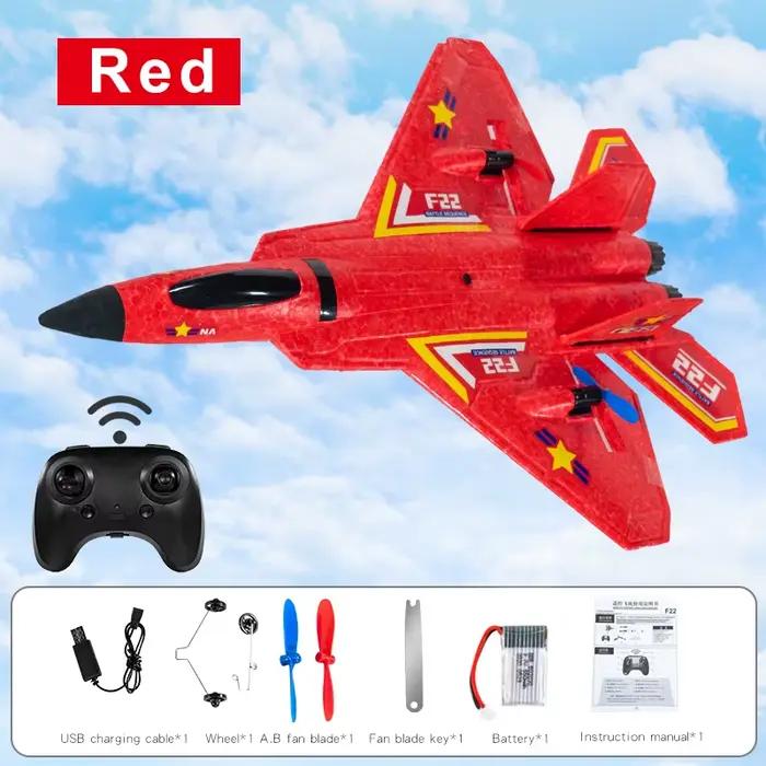 Avion télécommandé pour enfants F22, planeur en mousse EPP, aile fixe, jouet électrique, avion téléc