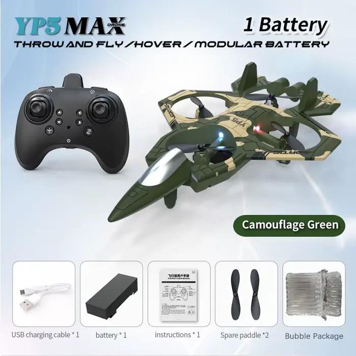 Nouveau Drone Télécommandé Anti-Chute avec Capteur de Gravité, Lumières Éblouissantes, Rechargeable,