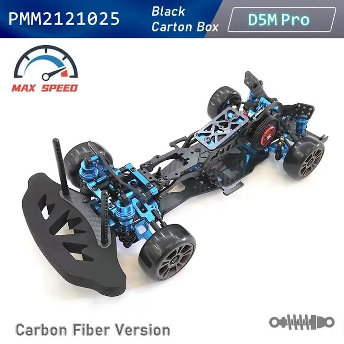 3 courses Sakura D5 D5S 4WD 1:10 RC voiture cadre en Fiber de carbone KIT de bricolage modèle de cou