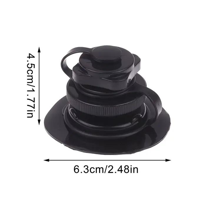 Valve 2 en 1 avec base en PVC pour bateau gonflable octogonal, bateau de pêche Intex, valve à vis po