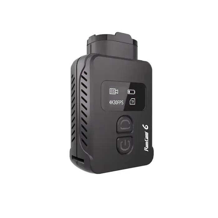 Caméra sportive Runcam 6 4K 30fps avec écran OLED 128*64, WiFi + émetteur T20S T20 V2 ELRS, cardan à