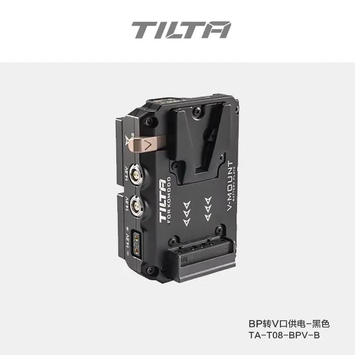 Plaque de batterie double TILTA TA-T08-BPV-B pour adaptateur Canon BP vers V-Mount pour RED Komodo,