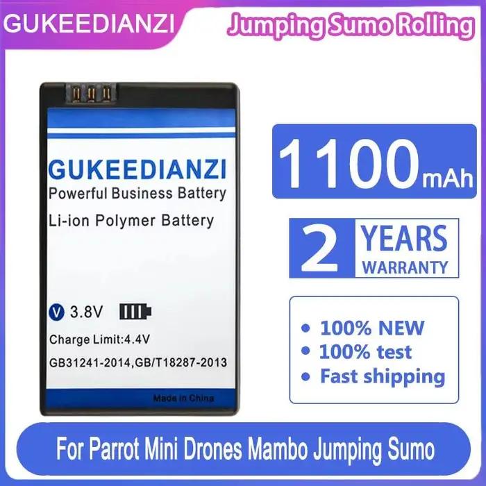 Batterie de remplacement premium haute performance pour mini-drone 1100 mAh pour Parrot Mini Jumping