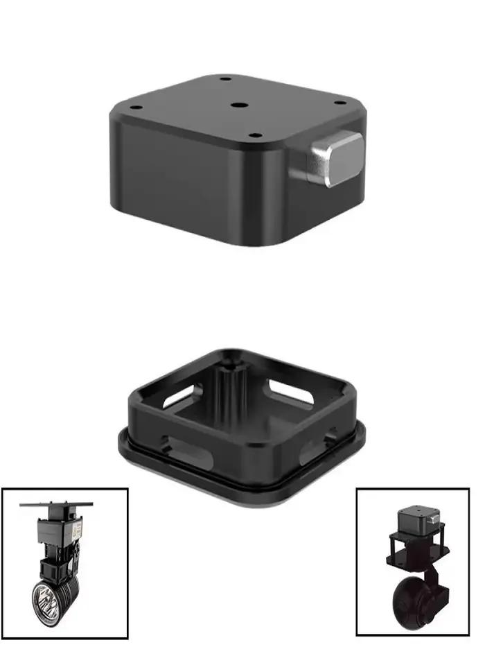 Support de caméra pour drone avec projecteur, Base en aluminium à dégagement rapide pour GoPro/DSLR/