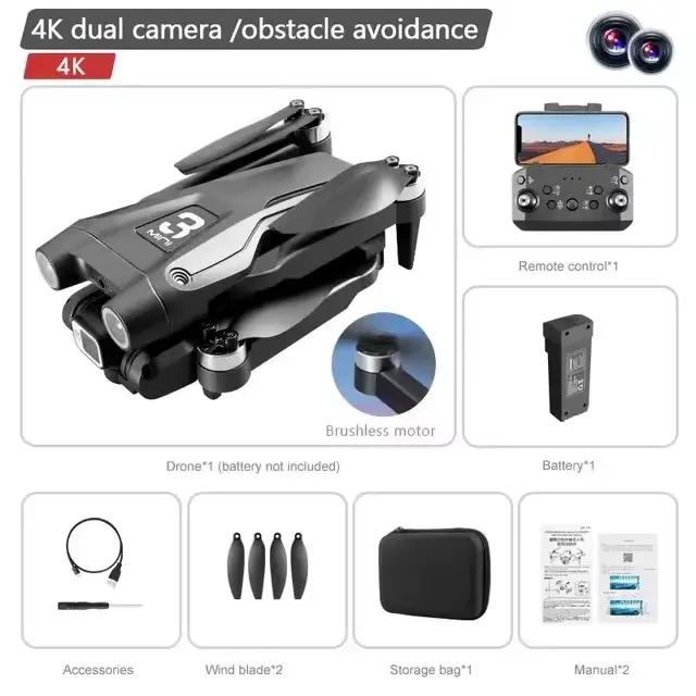 Drone Z908 Pro / MAX 8K ESC Professionnel 4K avec Localisation par Flux Optique et Évitement d'Obsta