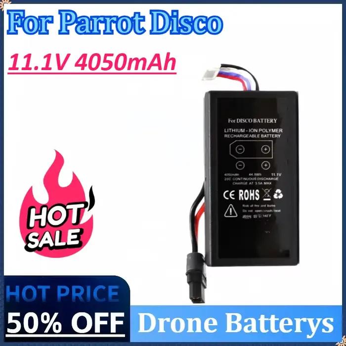 Nouveau 11.1V 4050mAh 44.9Wh batterie de Drone UAV Rechargeable pour Parrot Disco Li-ion Lithium-ion