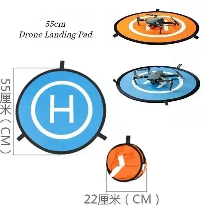 Patins d'atterrissage pliables universels, accessoires pour drones et quadricoptères, 55 cm, 75cm