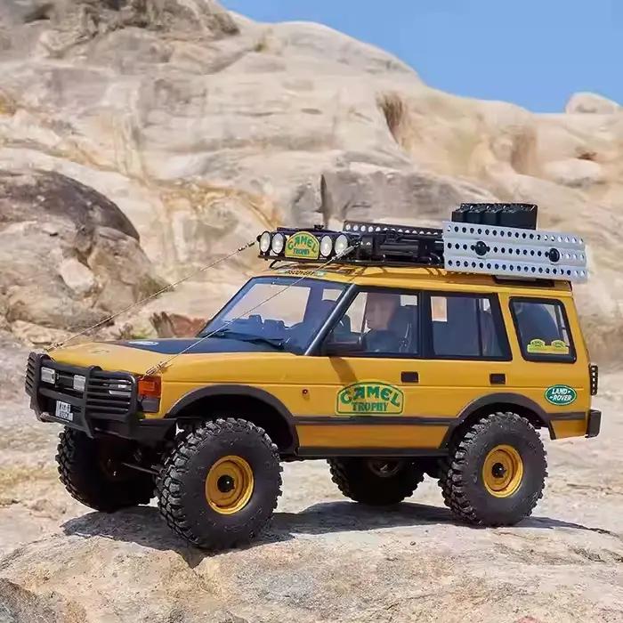 FMS 1/10 FCX10 “Camel Trophy” Modèle de véhicule tout-terrain RC RTR de type Defender/Discovery/Land
