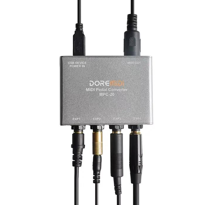 DOREMIDI Expression pédale convertisseur pédale extenseur de maintien MPC-20