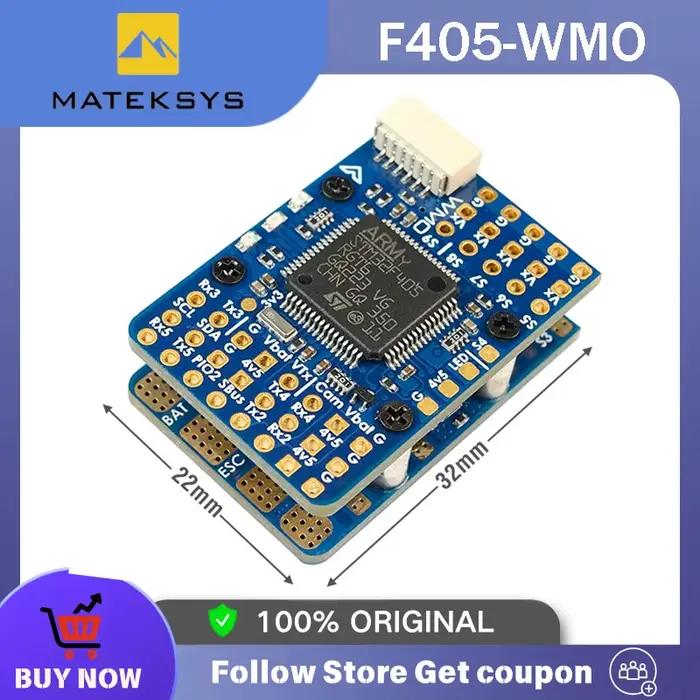 MATEK MATEKSYS F405-WMO contrôleur de vol STM32F405RGT6 ICM42688P 2 ~ 6S boîte noire OSD intégrée po