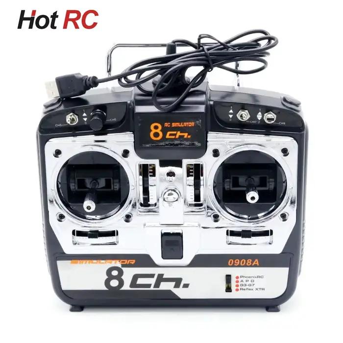 Simulateur de vol pour hélicoptère RC, avion, importateur quadrirotor de course FPV, 16 en 1, 8CH, m
