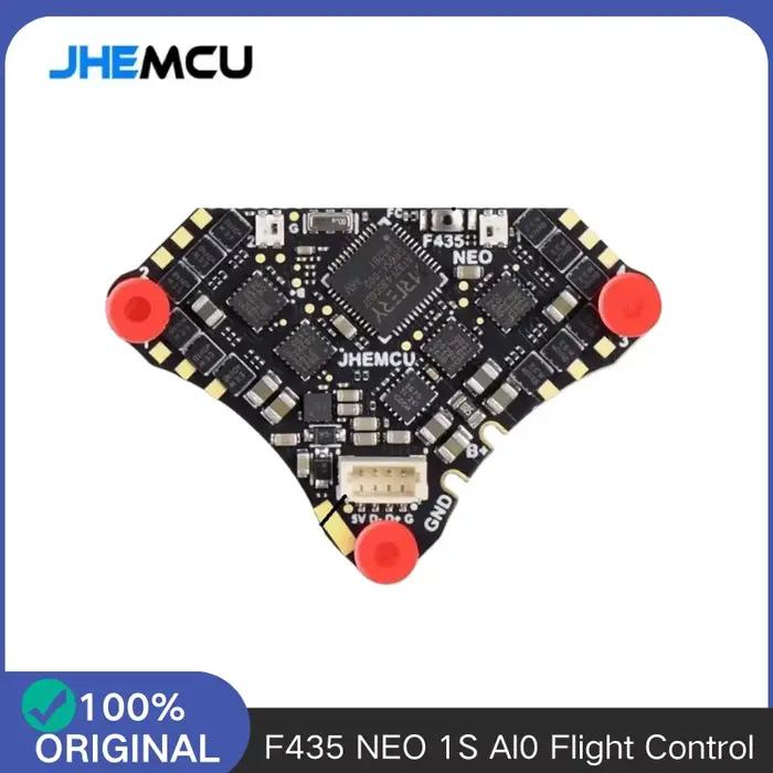 Contrôleur de vol JHEMCU F435 NEO 1S AIO avec ESC 4-en-1 5A Dshot300 Type-C intégré ELRS 2.4G pour m