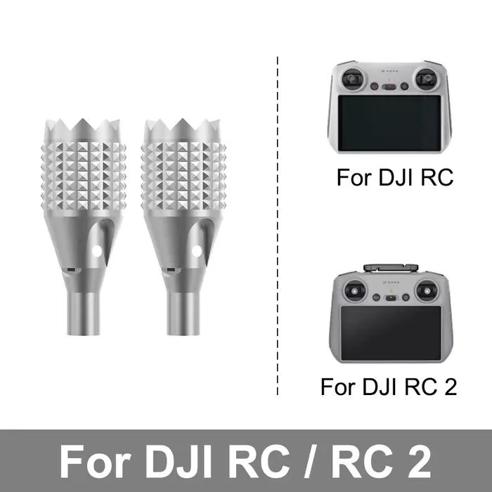 Manettes de contrôle à distance pour DJI Air 3 RC 2/RC en alliage d'aluminium pour DJI Mini 3 Pro/Mi