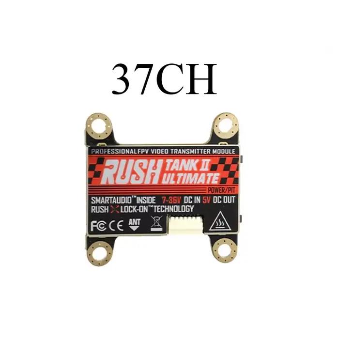 RUSHFPV RUSH Tank II Ultimate VTX 5.8G 48CH RaceBand Pitmode 25mW 200mW 500mW 800mW Réglable pour Dr