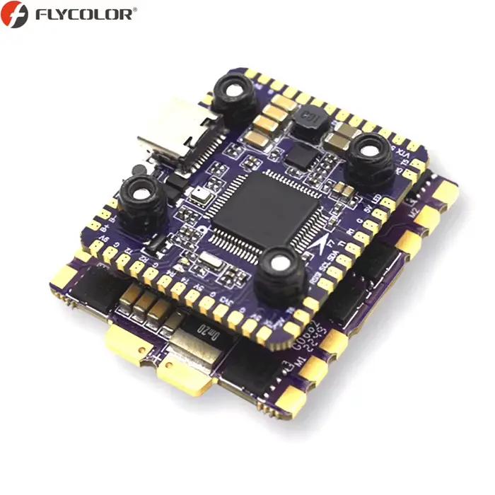 Flycolor Raptor 5 Mini-tour F7 MINI contrôleur de vol 60A 4-en-1 ESC 3-6S ARM 32 bits Cortex MCU STM