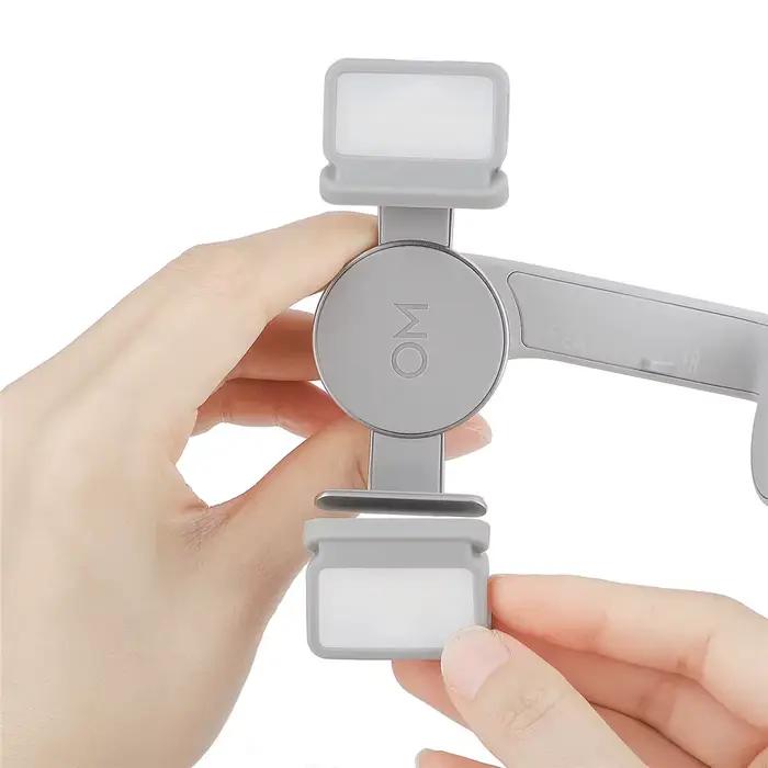 Pince de téléphone pour DJI OM 6/5/SE, couleur de luminosité réglable, température Osmo Mobile 6, ac