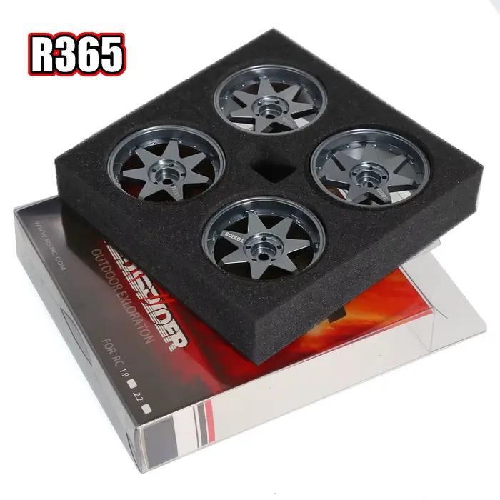 1/10 roues de course RC jantes en métal Hub12mm hexagone pour 1:10 RC sur voiture de route Tamiya TT