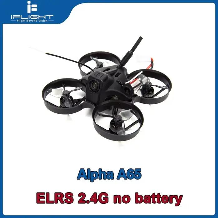 Drone iFlight Alpha A65 analogique 1S TinyWhoop BNF avec mini quadricoptère BLITZ F411, adapté aux d