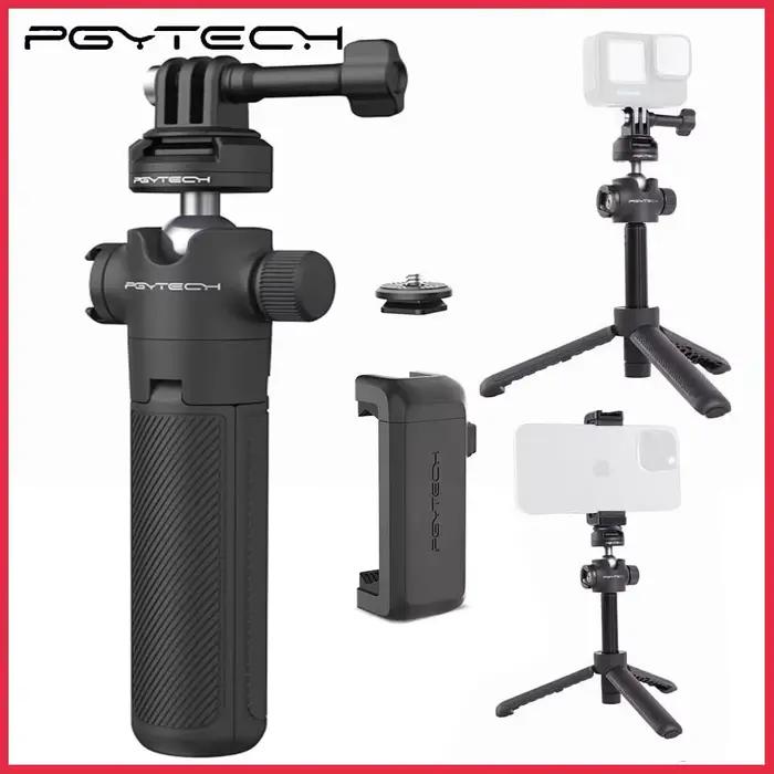 IcalYTECH-Trépied perche d'extension CapLock, perche à selfie avec ensemble de montage pour téléphon