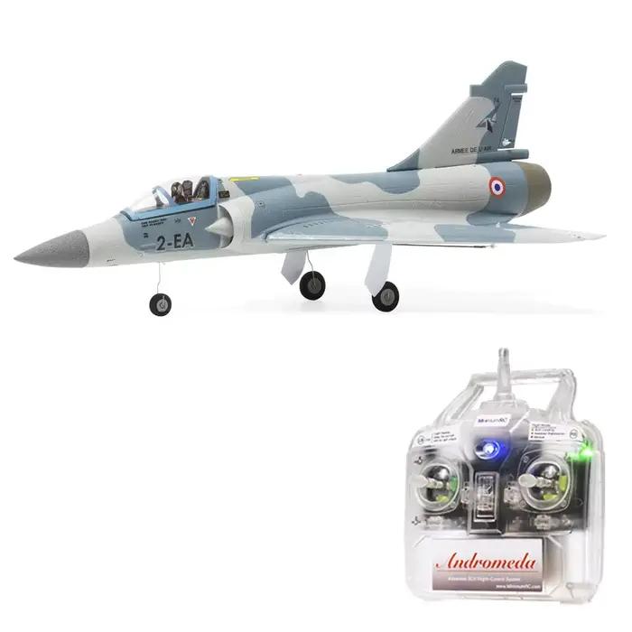 Avion RC à aile fixe MinimumRC Mirage 2000 30mm Brushless EDF 4CH, modèle réduit télécommandé, jouet
