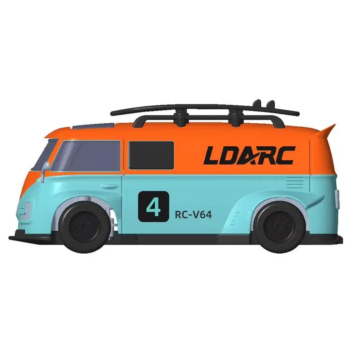 LDARC 1:64 V64 RTR Mini modèle de voiture électrique RC 2.4GHz longue durée de vie de la batterie bu