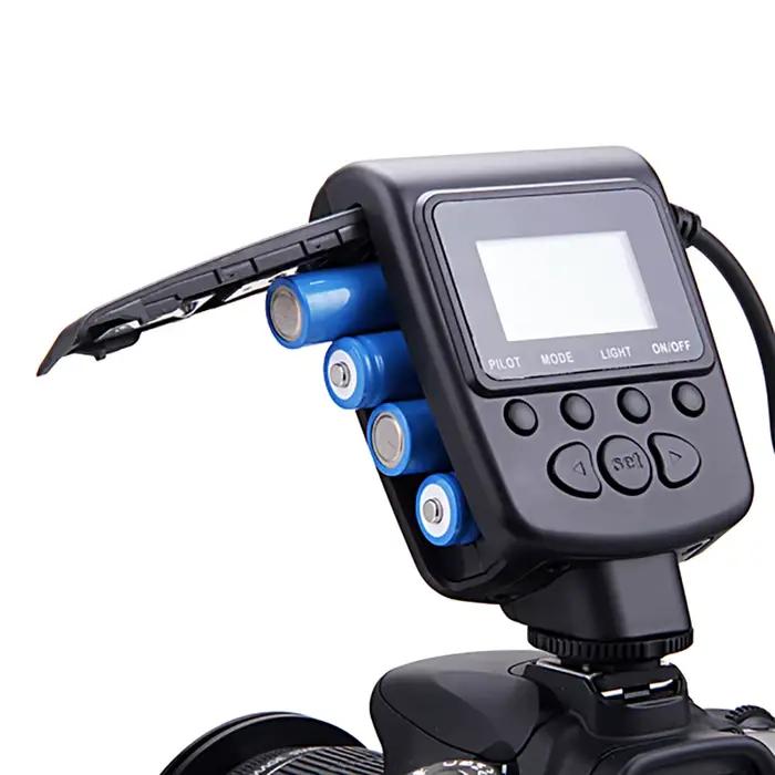 Fotopal RF-550D Macro LED Anneau Flash avec 8 Adaptateur Anneau pour IL Nikon Pentax Olympus Panason
