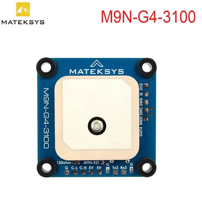MATEK Mateksys AP_Periph Drone CAN Bus Module de système de navigation GPS GNSS M9N-G4-3100 pour dro