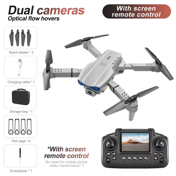 2026 nouveau E99 MAX Drone usine professionnelle 8K HD 4.3 "télécommande Mode sans tête hélicoptère