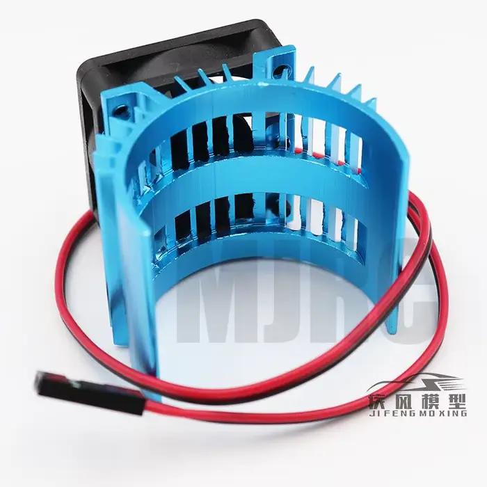 Couvercle de dissipateur thermique pour voiture électrique, pièces RC, moteur sans balais, ventilate
