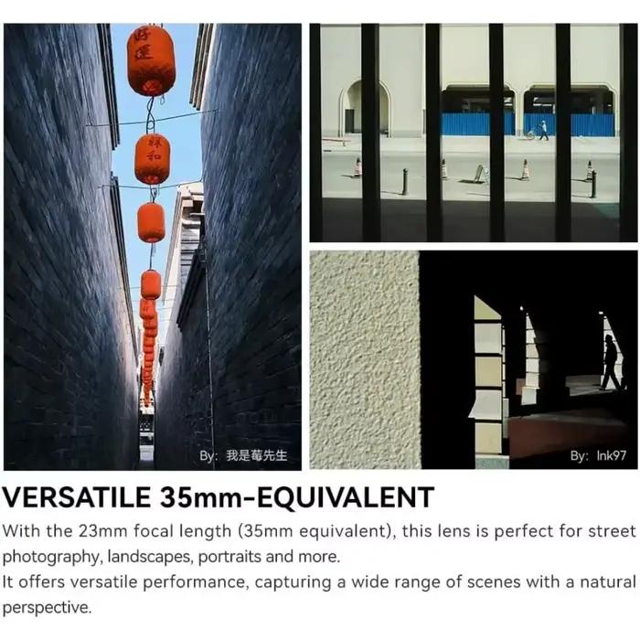 TTArtisan – objectif APS-C 23mm F1.8 AF pour caméras Fuji X Sony à monture E X-A1 X-A10 X-A2 X-A3 X-