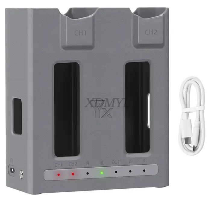 Hub de chargeur double canal pour DJI Mavic 4 Pro, batterie de vol intelligente, majordome bidirecti