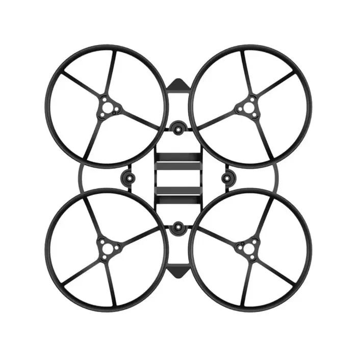 BETAFPV Air75 II Kit de cadre Whoop 75 mm, cadre durable résistant aux chocs en fibre de carbone pou