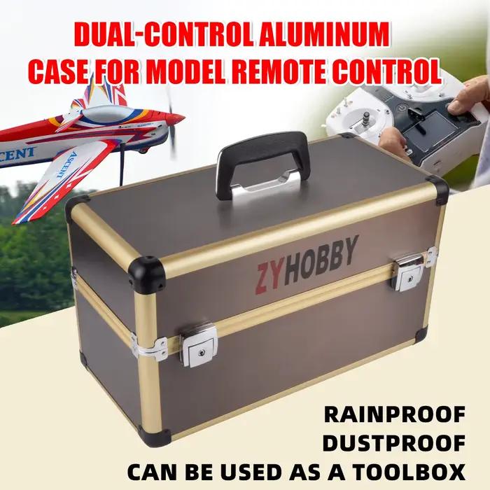 RC Drone Radio Remote Controller Aluminum Case Rainproof Dustproof Avoid Bumping Convenient for Trav