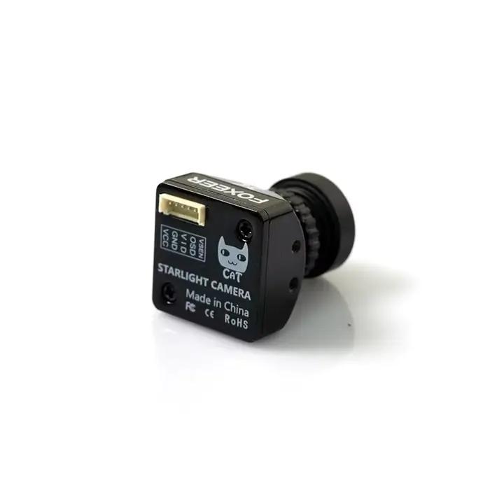 Caméra FPV Foxeer CAT4 Mini Cat / Micro Cat 4 1200TVL Starlight 0.00001Lux à faible latence et faibl
