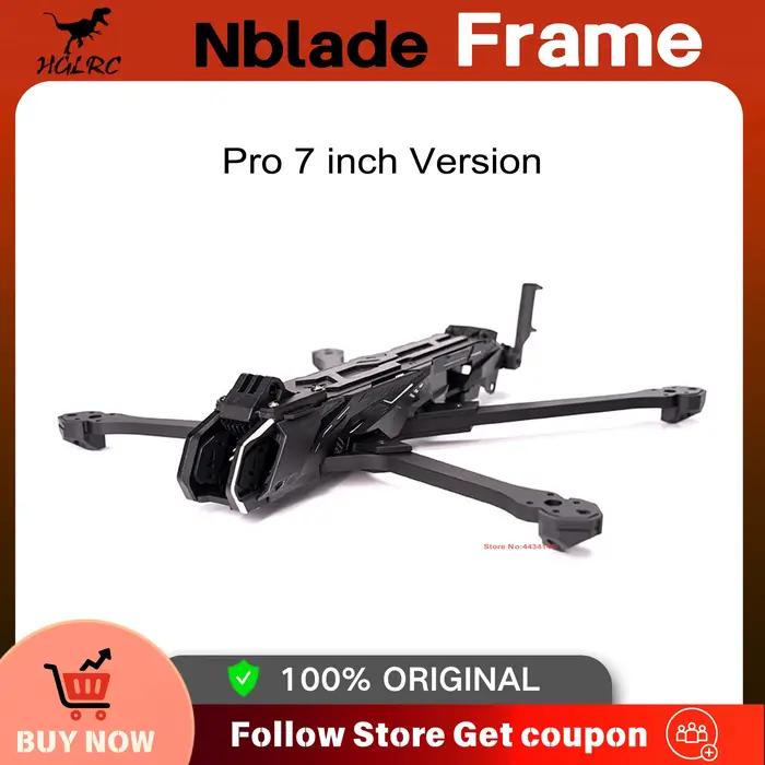 HGLRC Nblade PRO – Cadre de 7 pouces pour drone FPV Freestyle – Accessoires et kit de structure pour