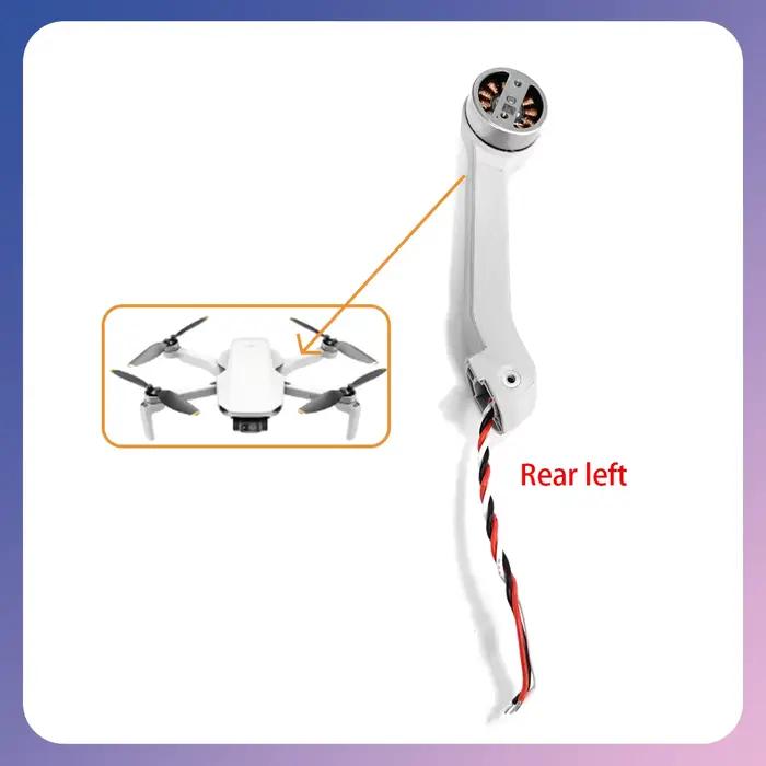 Drone Mini SE d'origine avec rotation du bras avant, arrière, gauche et droit sans interférence pour