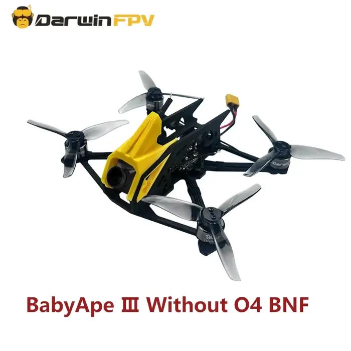 Darwin FPV 3 pouces BabyApe III No O4 BNF Edition avec récepteur ELRS 2.4G intégré quadrirotor, dron